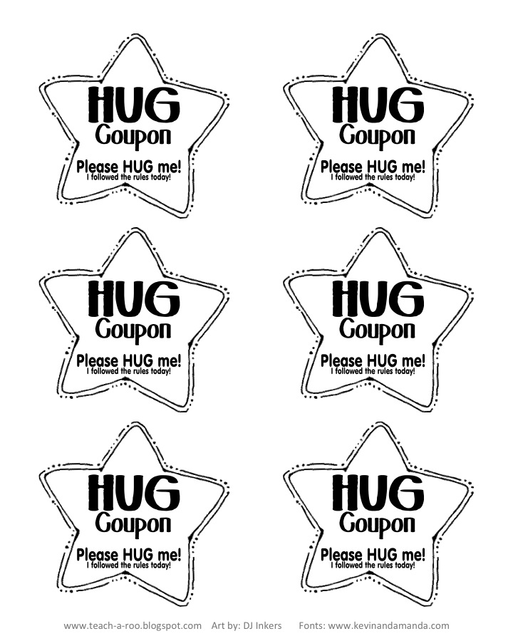 A Year’s Worth of HUGS! Positive Behavior Management