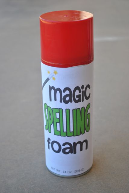 Magic Spelling Foam- FREEBIE!