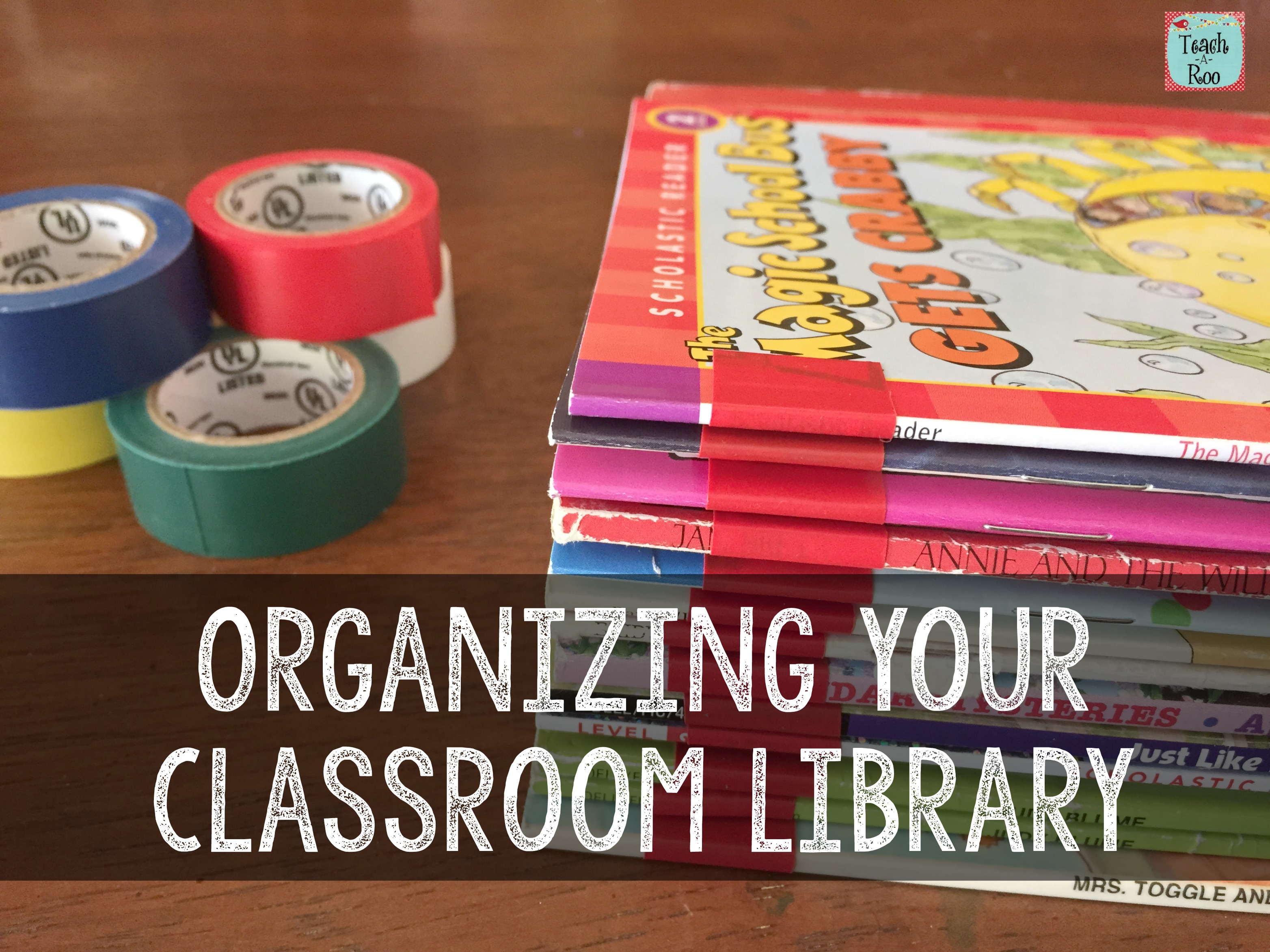 classroom library organizaiton